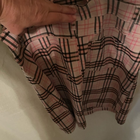 Like An Angel Plaid Overalls Dress Size M - Picture 5 of 5